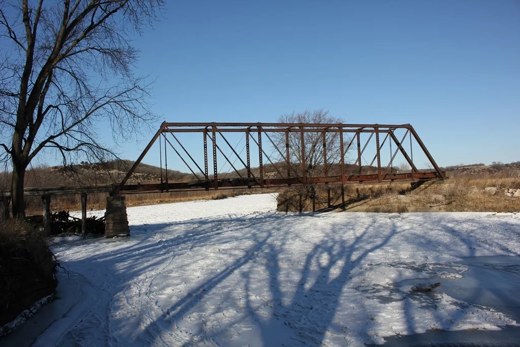 Abandoned Little Sioux River Bridge 3